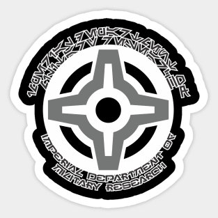 Imperial Department of Military Research Sticker